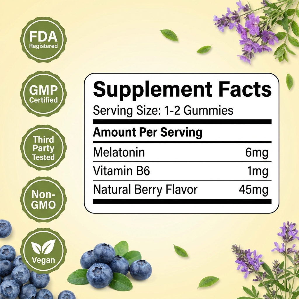 Improve Sleep Quality and Supports Natural Relaxation.