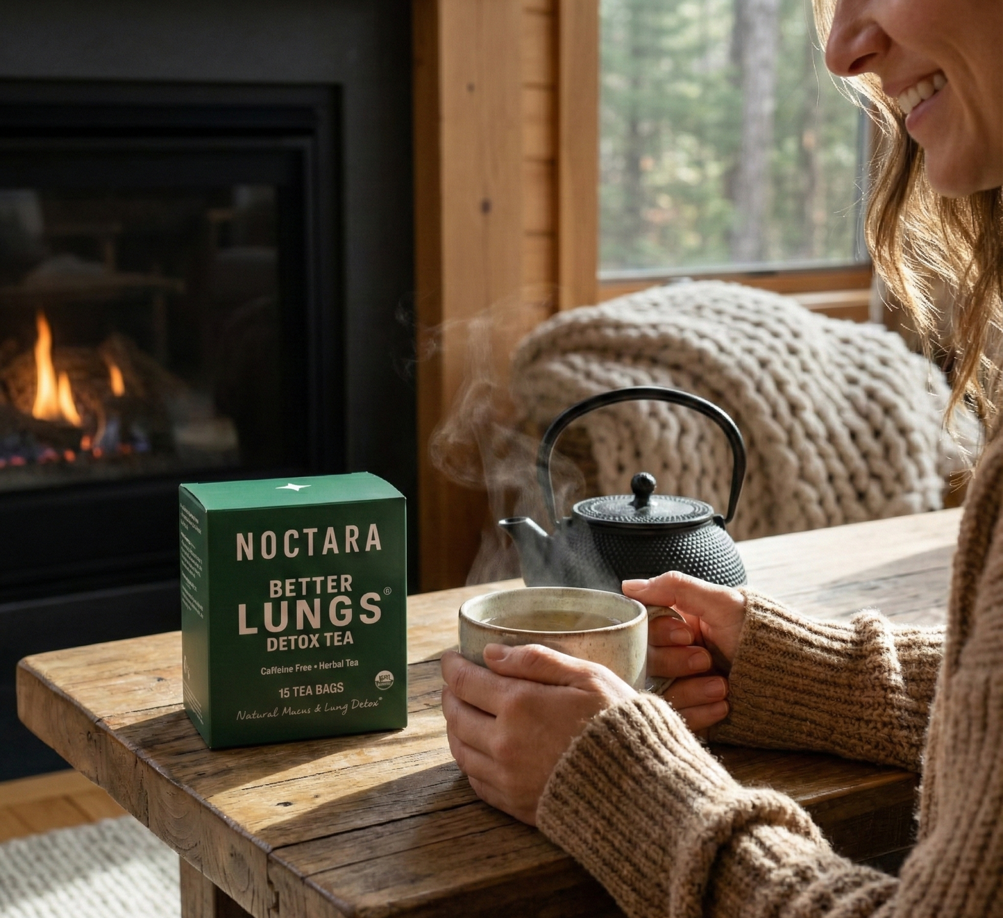 MULLEIN TEA BAGS FOR LUNGS